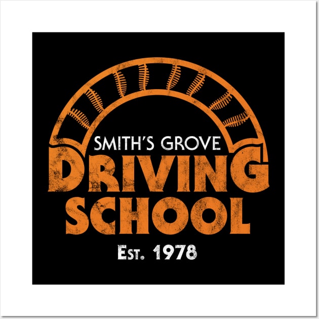 Smith's Grove Driving School Wall Art by henrybaulch